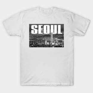 Seoul Cityscape T-Shirt